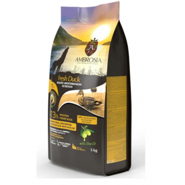 AMBROSIA MEDITERRANEAN Adult All Breeds Fresh Duck