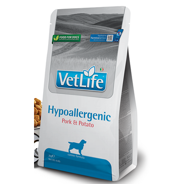 Farmina Vet Life Dog  Hypoallergenic Pork&Potato