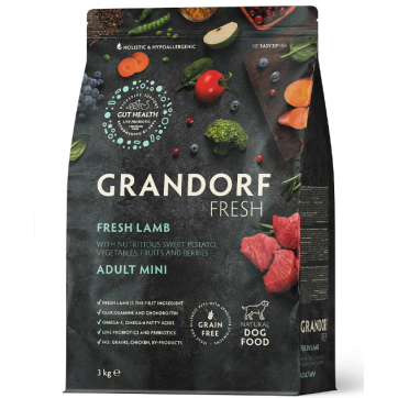 GRANDORF Fresh Adult MINI Breeds Lamb & Sweet Potato 