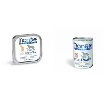 Monge Dog Monoprotein Solo Duck