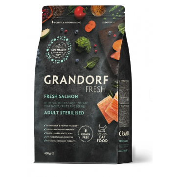  Grandorf Cat Fresh Adult Sterilised Salmon (лосось и батат)
