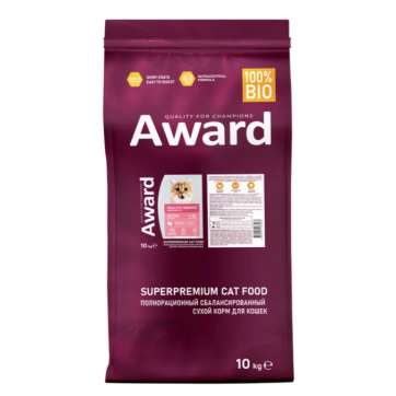 AWARD Healthy growth для котят от 1 месяца, беременных и кормящих кошек (Индейка)