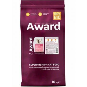 Award Sterilized для взрослых стерилизованных кошек (Индейка)