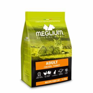 MEGLIUM Cat Adult Chicken & Turkey