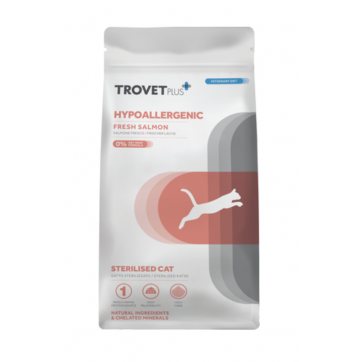 Trovet Plus Sterilised Cat Hypoallergenic Fresh Salmon