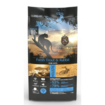 AMBROSIA Grain Free Sterilized Cat (Форель, кролик)