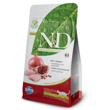 Farmina N&D Prime Cat Chicken & Pomegranate Adult NEUTERED