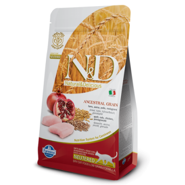 Farmina N&D Ancestral Grain Chicken & Pomegranate Neutered