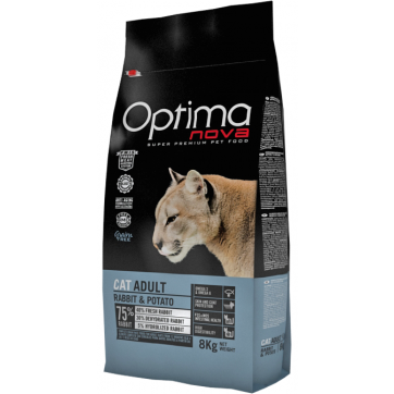 Optima Nova Grain Free Cat rabbit and potato