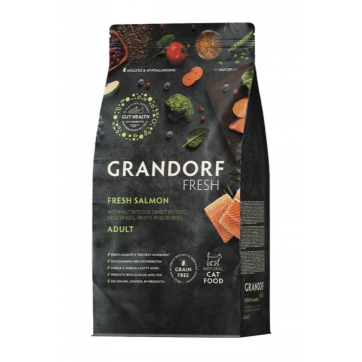 Grandorf Cat Fresh Adult Salmon (Лосось и батат)