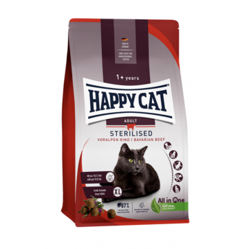 Happy Cat Sterilised Voralpen Rind 