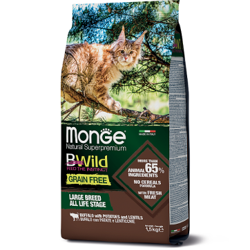 Monge Cat BWild Grain Free Buffalo