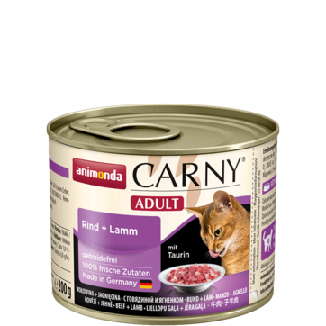 Carny Adult с говядиной и ягненком 200 г