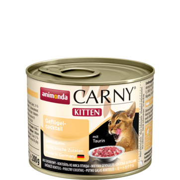 Carny Kitten коктейль из мяса птицы 200 г