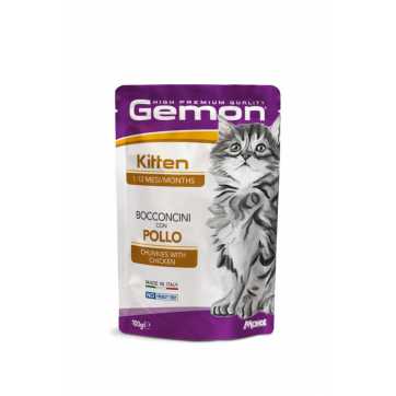 Gemon Pouch Cat Kitten Chicken