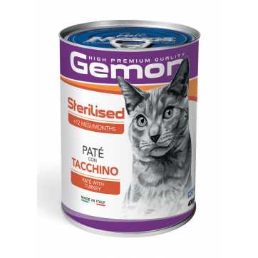 Gemon Cat Adult Sterilised Pate Turkey