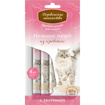 Деревенские лакомства Нежное пюре Креветки