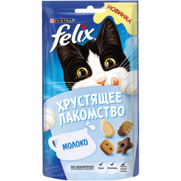Лакомство для кошек Felix Party Mix Молоко
