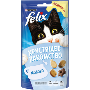 Лакомство для кошек Felix Party Mix Молоко