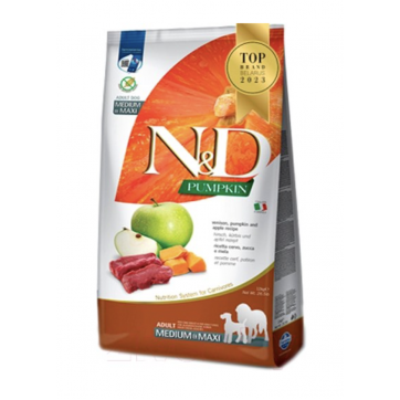 Farmina N&D Grain Free Pumpkin Medium Maxi Venison Apple