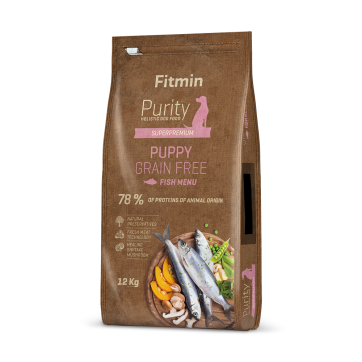 Сухой корм для щенков с рыбой Fitmin Purity Puppy Fish