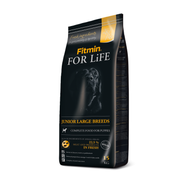 Сухой корм для щенков крупных пород Fitmin dog For Life Junior large breed