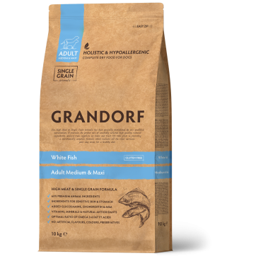 Grandorf Adult Medium & Maxi Dog White Fish