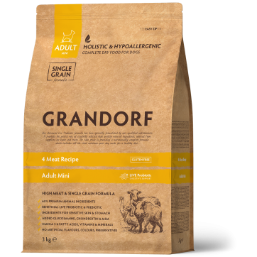 GRANDORF 4 Meat PROBIOTIC MINI Breeds
