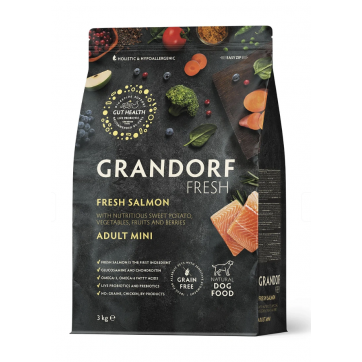 GRANDORF Fresh Adult MINI Breeds Salmon & Sweet Potato