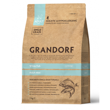 Grandorf Adult Mini Dog White Fish