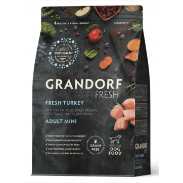 GRANDORF Fresh Adult MINI Breeds Turkey & Sweet Potato