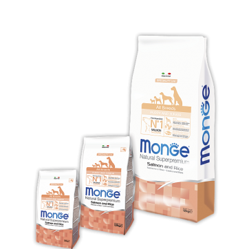 Monge Dog Speciality Line Monoprotein Puppy & Junior Salmon
