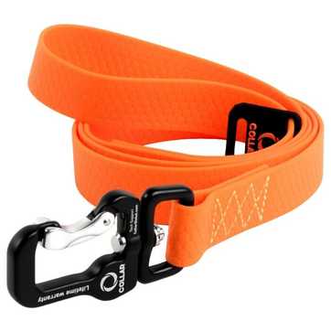 Поводок для собак из коллартекса оранжевый Evolutor Collar 