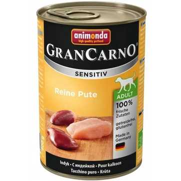 GranCarno Sensitiv Adult с индейкой 400 г
