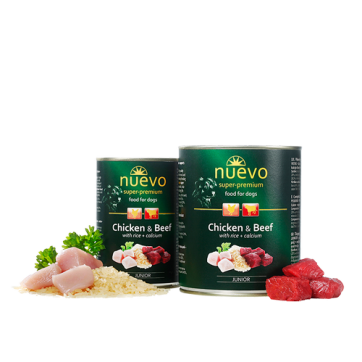 Nuevo Junior Chicken And Beef