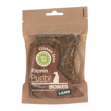Лакомство для собак Снеки косточки с ягненком Fitmin Purity Snax Bones Lamb
