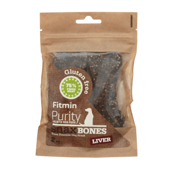 Лакомство для собак Снеки косточки с печенью Fitmin Purity Snax Bones Liver
