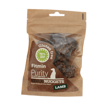 Лакомство для собак Снеки наггетсы с ягненком Fitmin Purity Snax Naggets Lamb