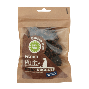 Лакомство для собак Снеки наггетсы с дичью Fitmin Purity Snax Naggets Wild